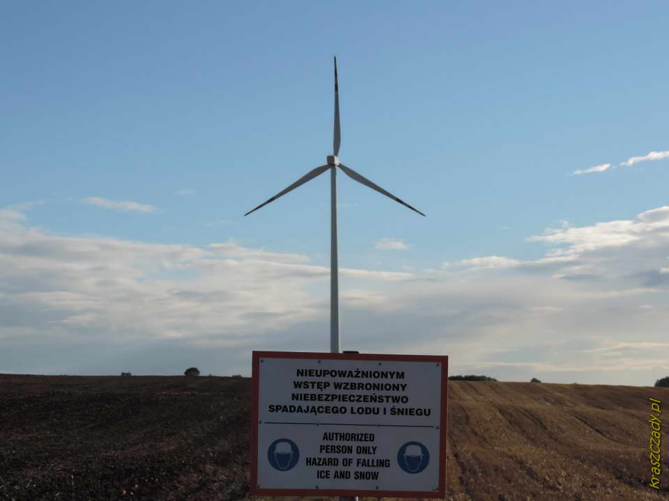 Elektrownie wiatrowe w gminie Korsze, powiat kętrzyński, województwo warmińsko-mazurskie