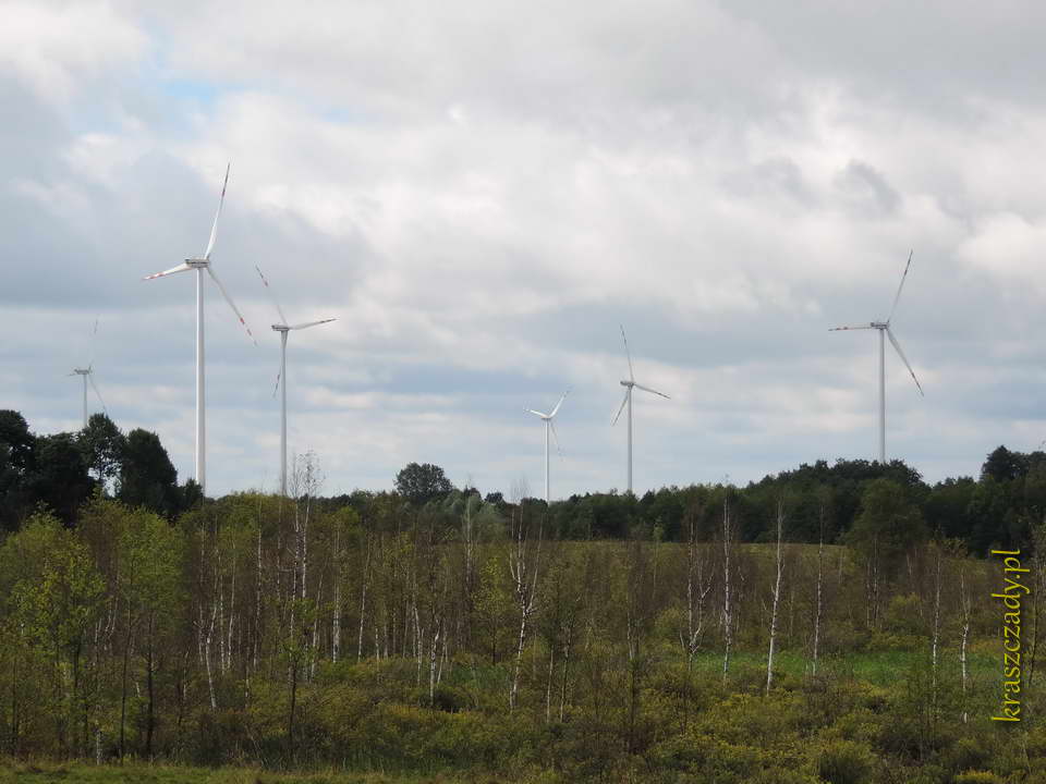 Elektrownie wiatrowe w gminie Korsze, powiat kętrzyński, województwo warmińsko-mazurskie